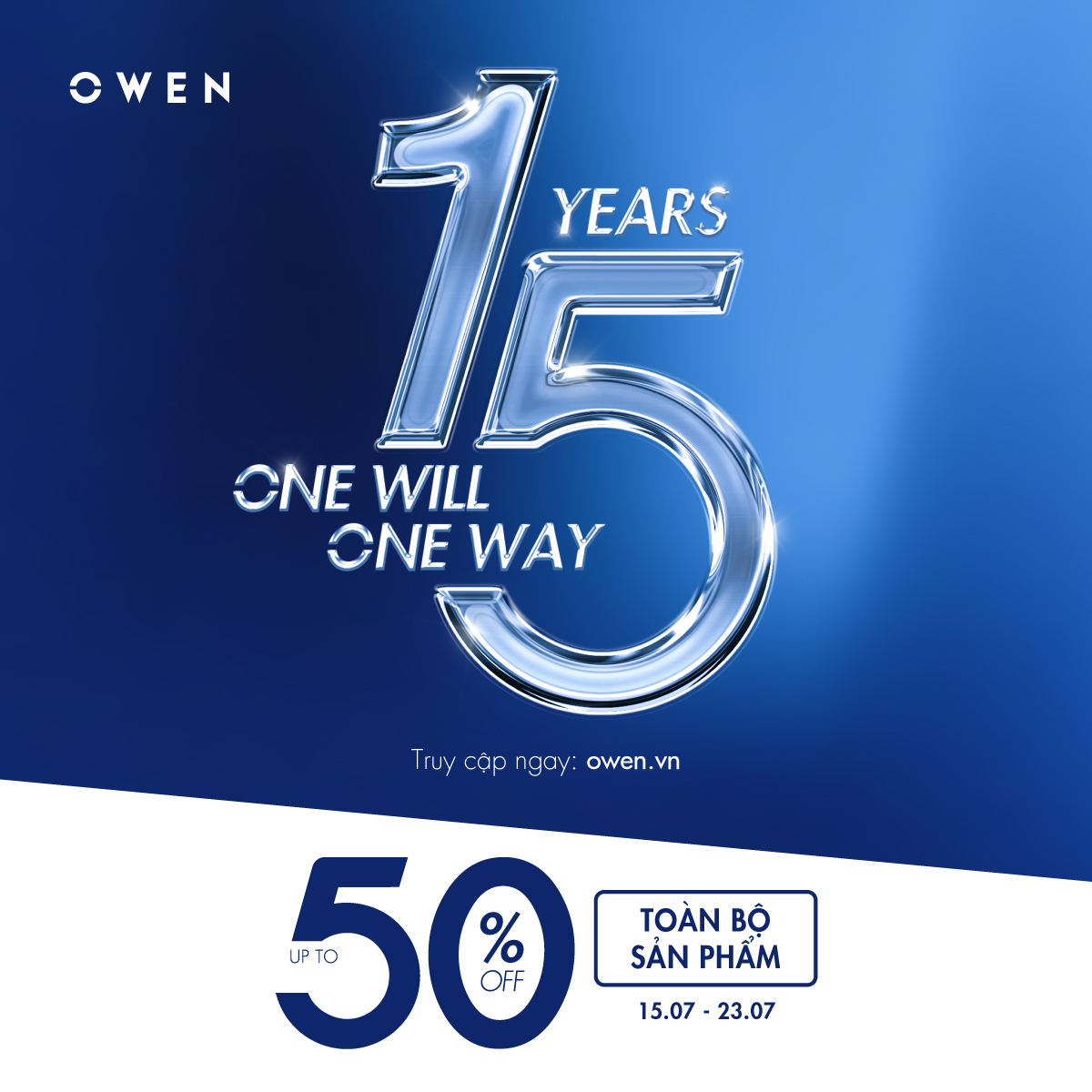 OWEN – 15 NĂM – MỘT KHÁT VỌNG, MỘT CON ĐƯỜNG