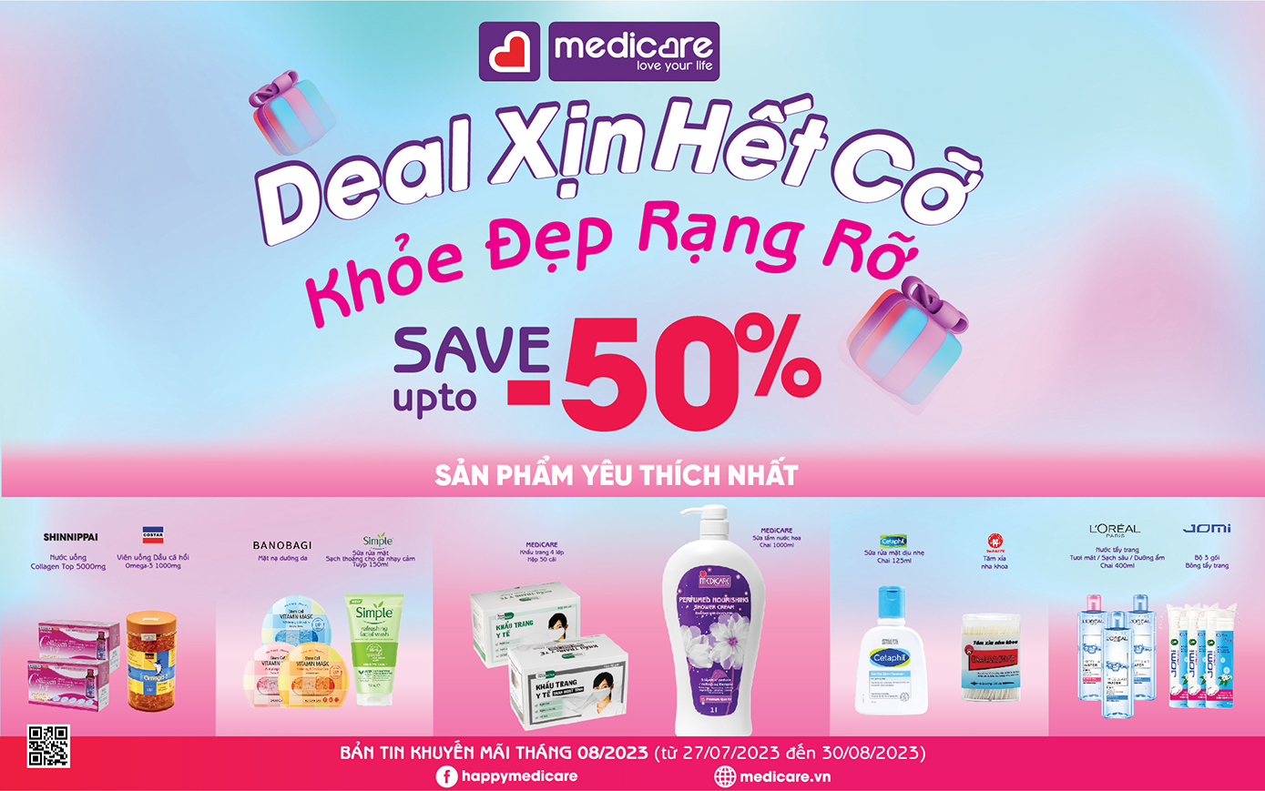 DEAL XỊN HẾT CỠ – KHỎE ĐẸP RẠNG RỠ