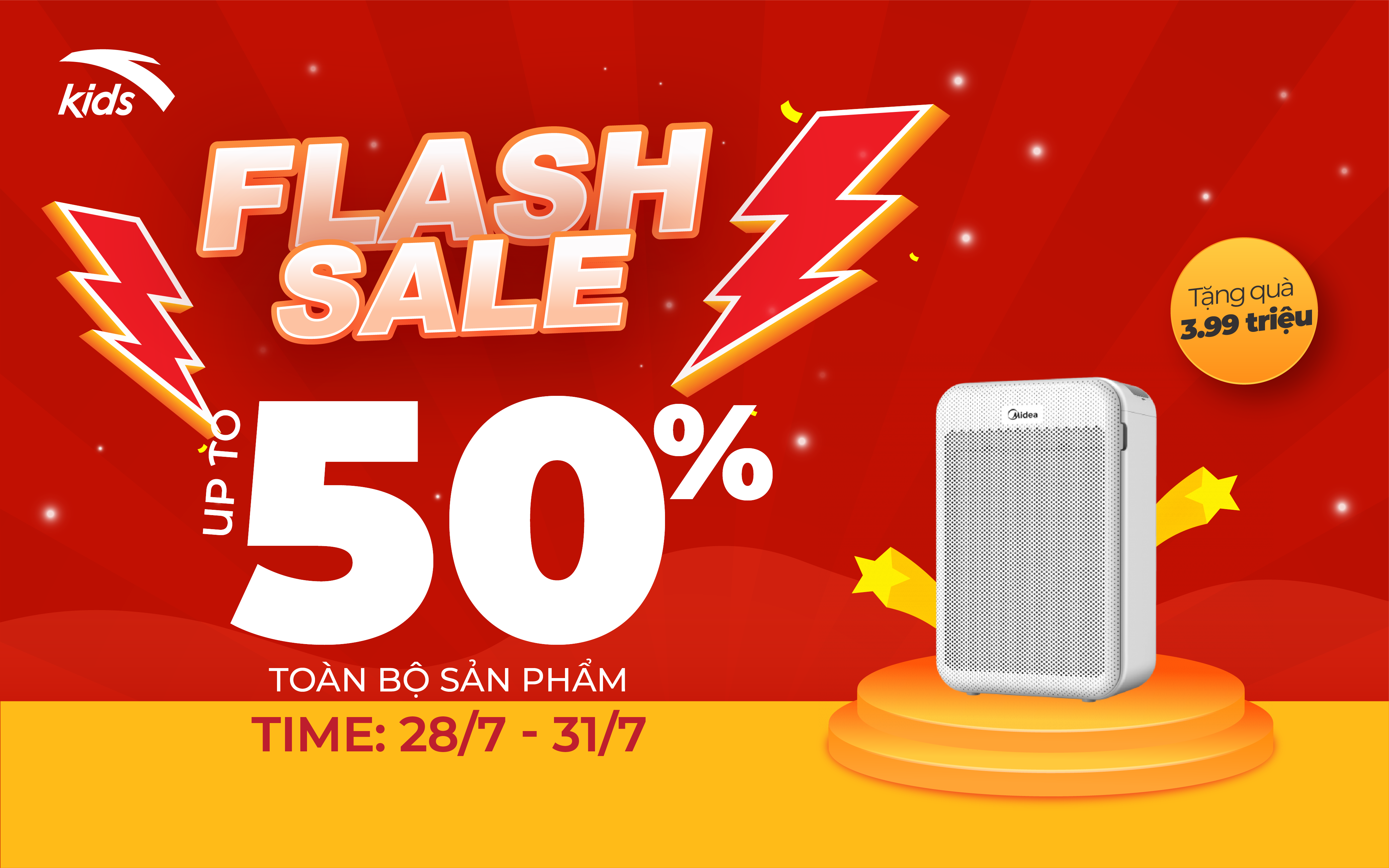 CƠ HỘI CUỐI SĂN FLASH SALE – GIẢM TỚI 50% TOÀN BỘ SẢN PHẨM