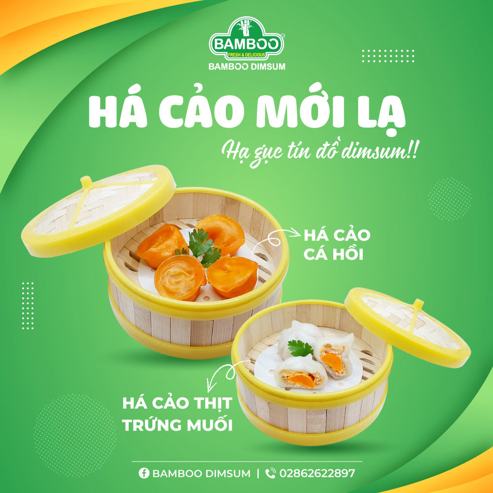 BamBoo Dimsum ra mắt há cảo mới lạ – “hạ gục” tín đồ mê dimsum