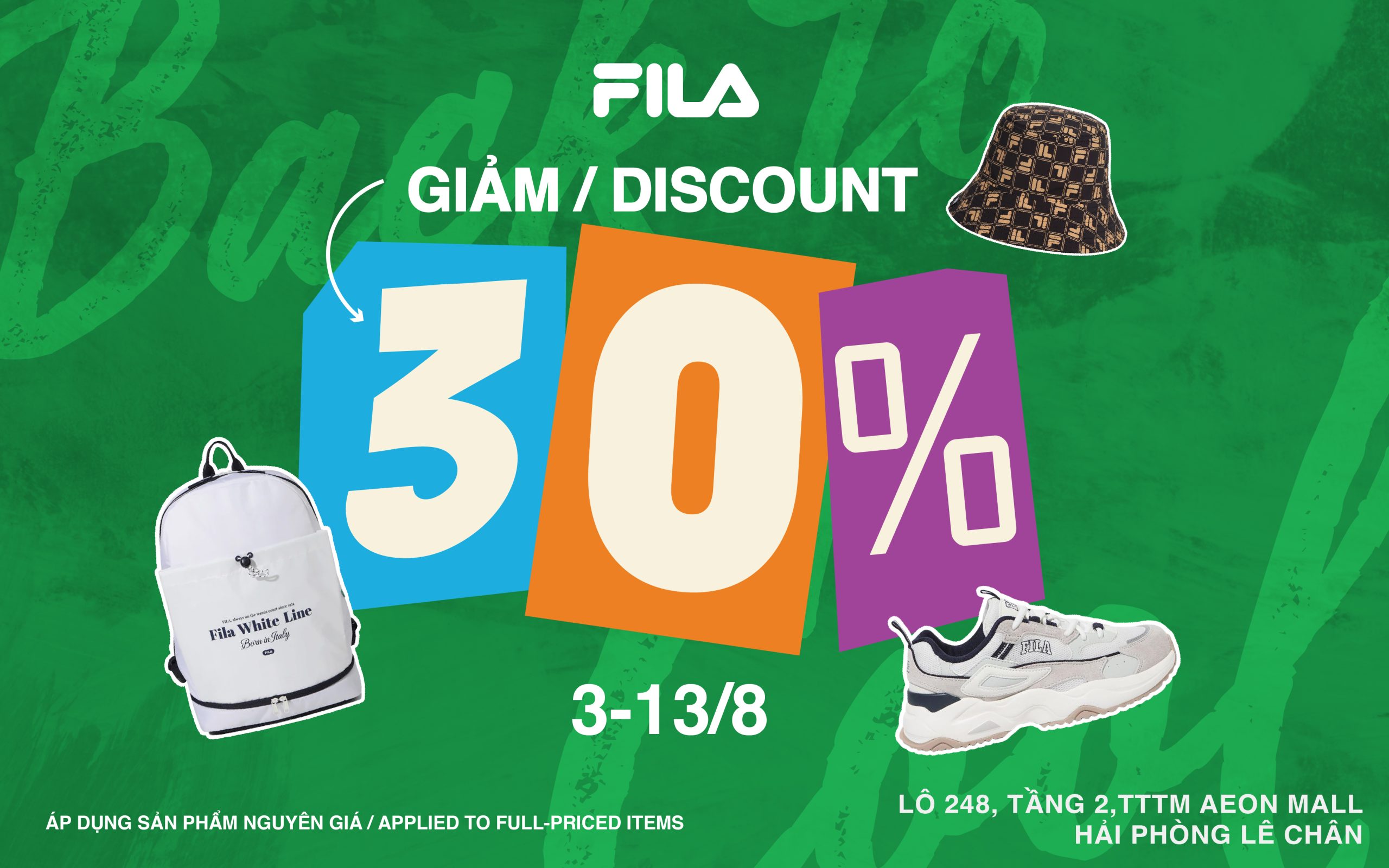 FILA | Làm mới phong cách với chương trình Back to Cool – Giảm 30% nhiều sản phẩm mới