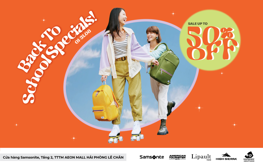 BACK TO SCHOOL – SALE CỰC COOL