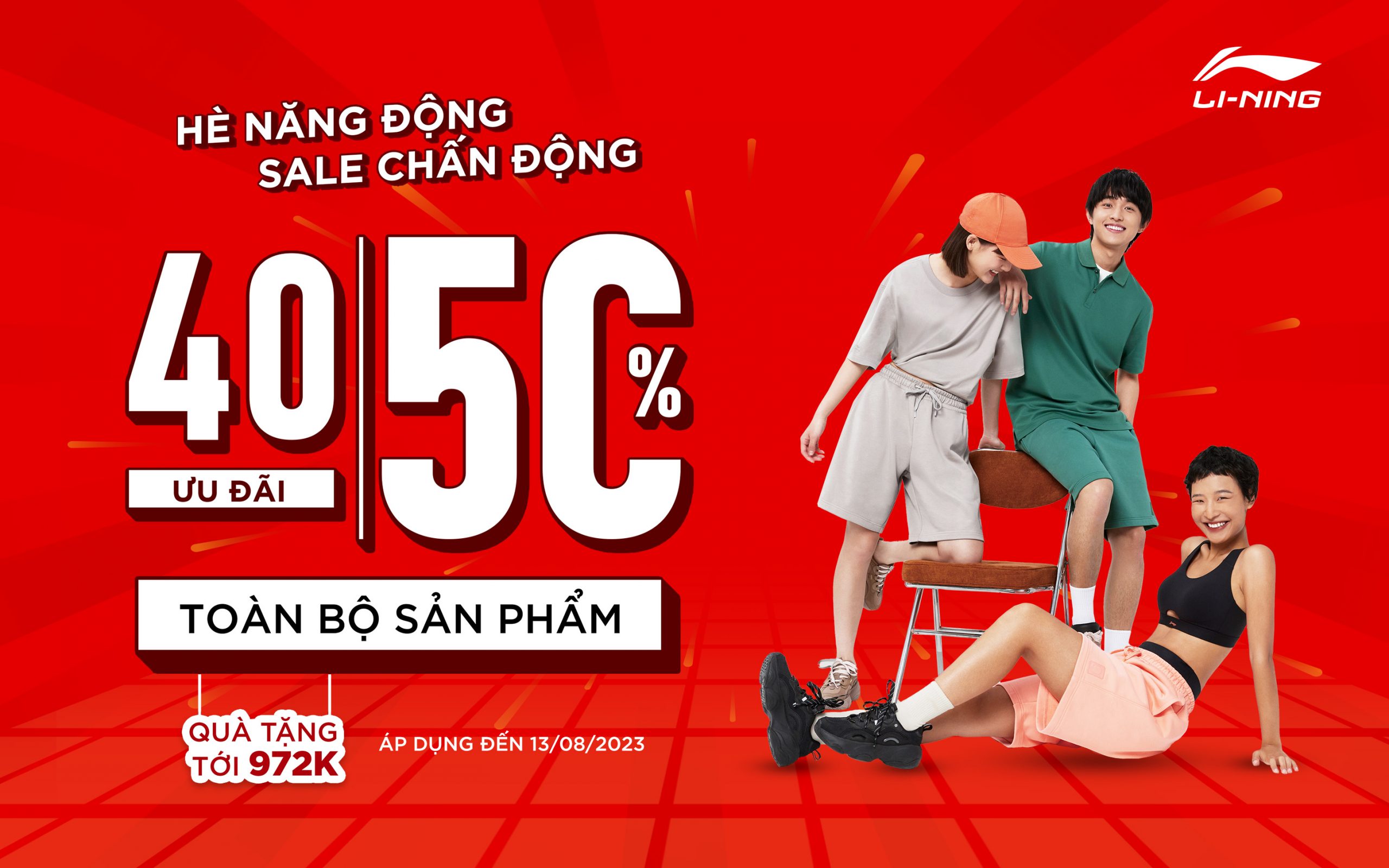 HÈ NĂNG ĐỘNG – SALE CHẤN ĐỘNG