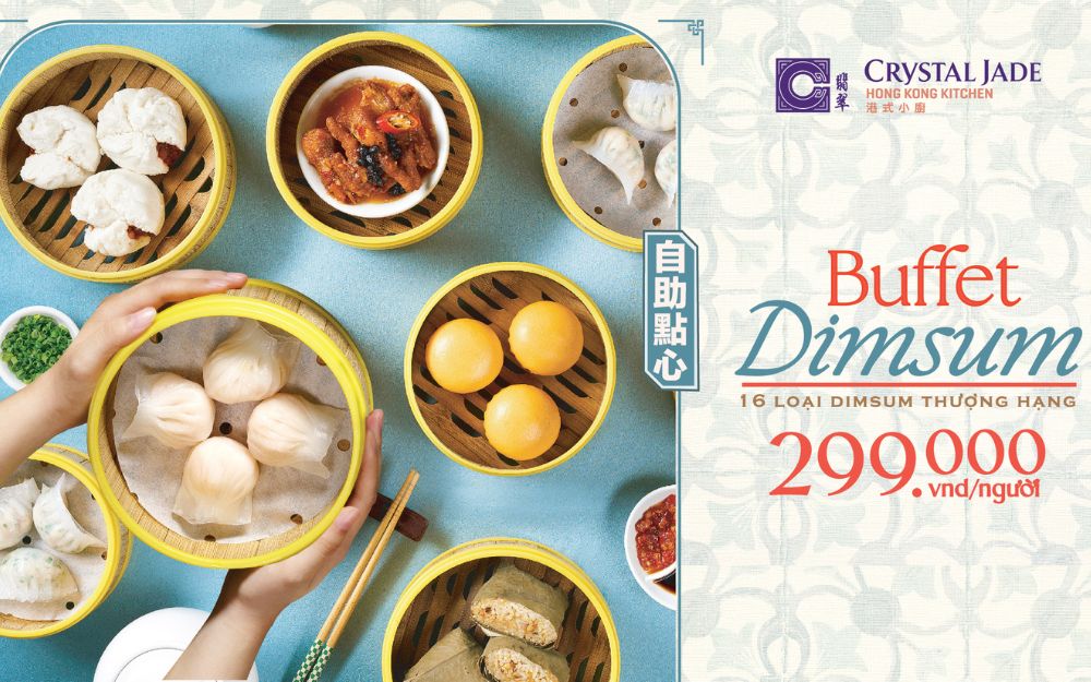 THƯỞNG THỨC DIMSUM KHÔNG GIỚI HẠN CÙNG BUFFET DIMSUM