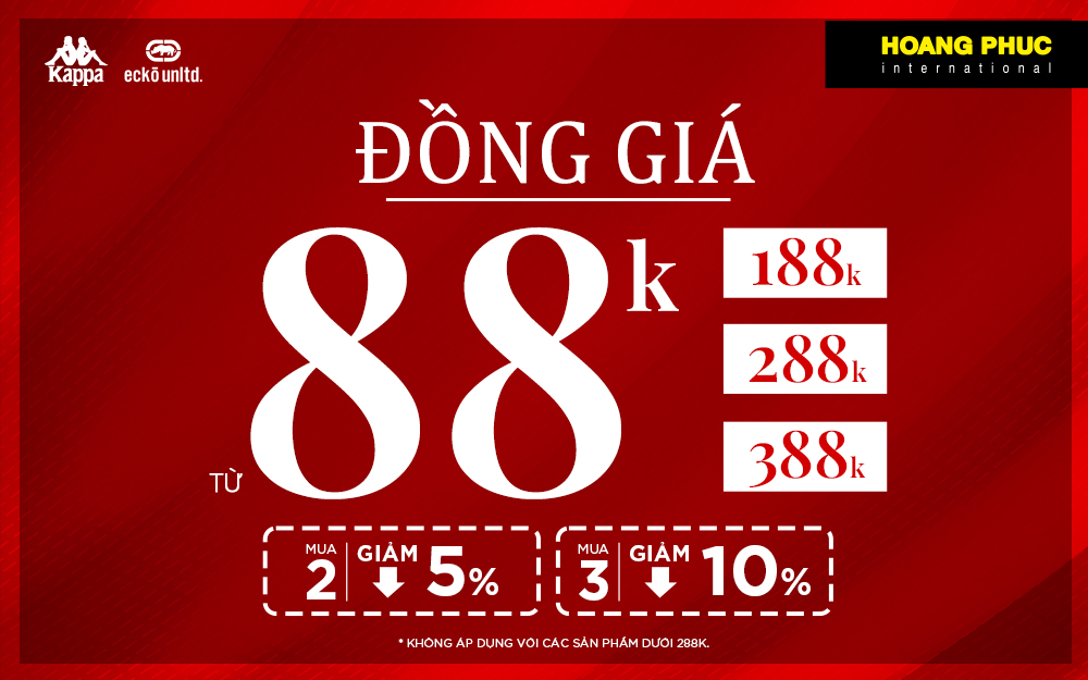 Hàng Hiệu Thời Trang Đồng Giá Từ #88K | 188K | 288K | 388K…