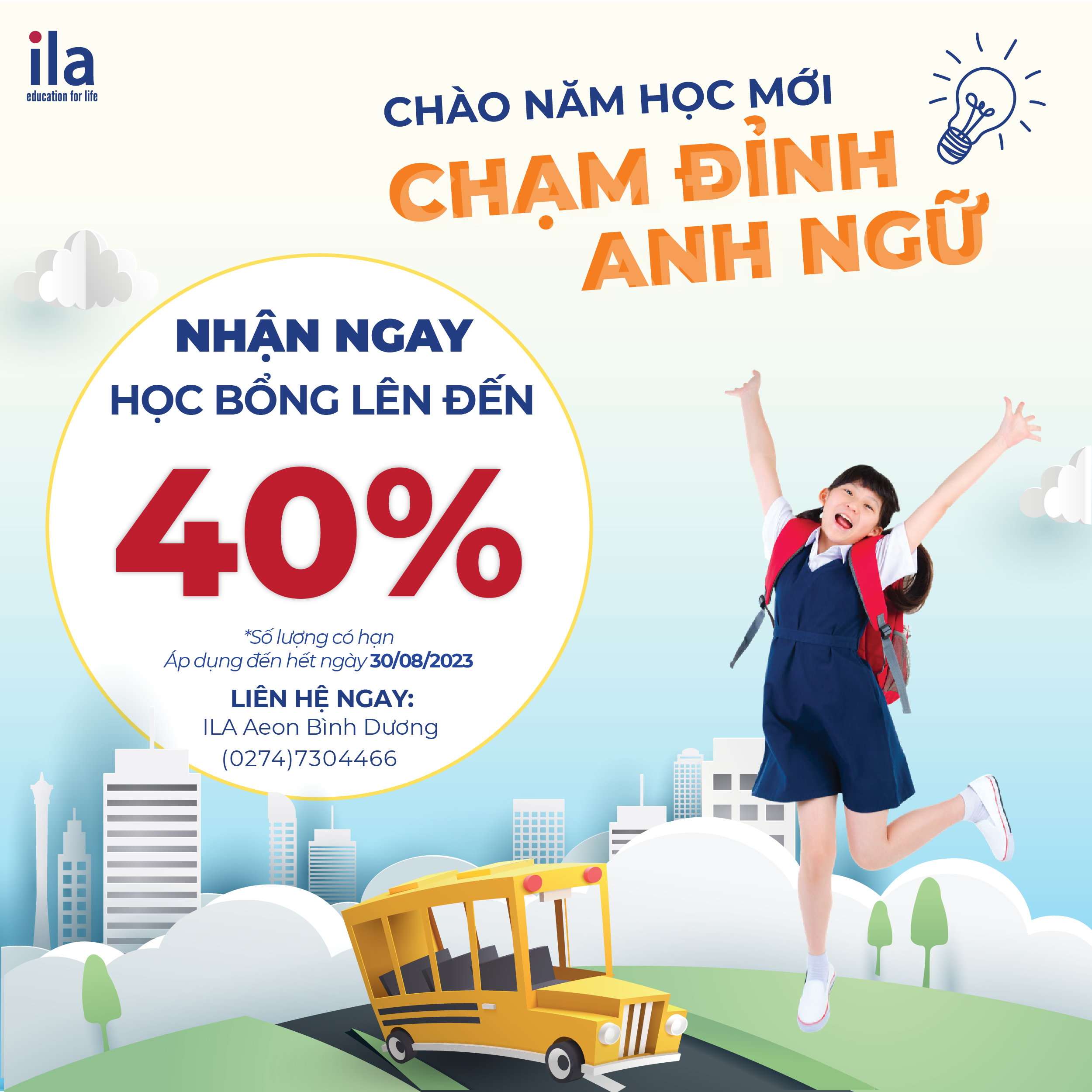 ILA – 🌟CON BỨT PHÁ TIẾNG ANH TOÀN DIỆN🌟