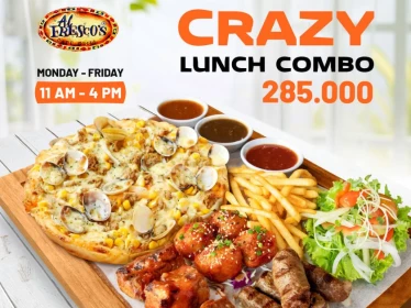 Al Fresco's crazy lunch combo - only 285k