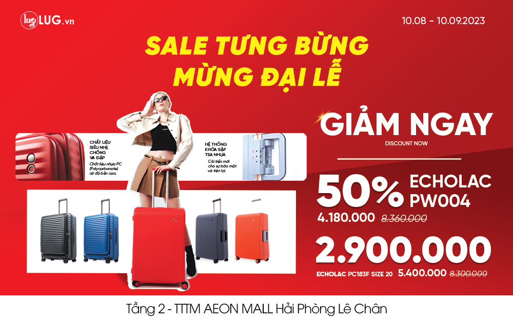 02/09 TIN NÓNG “BỎNG TAY”: ECHOLAC GIẢM LỚN ĐẾN 50% + GIẢM TRỰC TIẾP 2900K