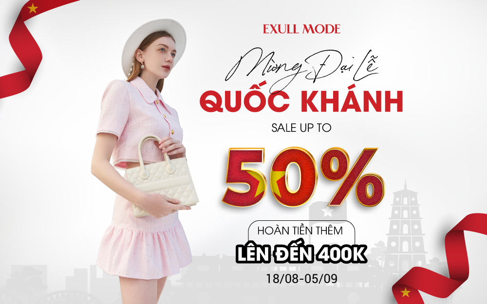 QUỐC KHÁNH RỰC RỠ – HOÀN TIỀN HẾT CỠ ĐẾN 400K