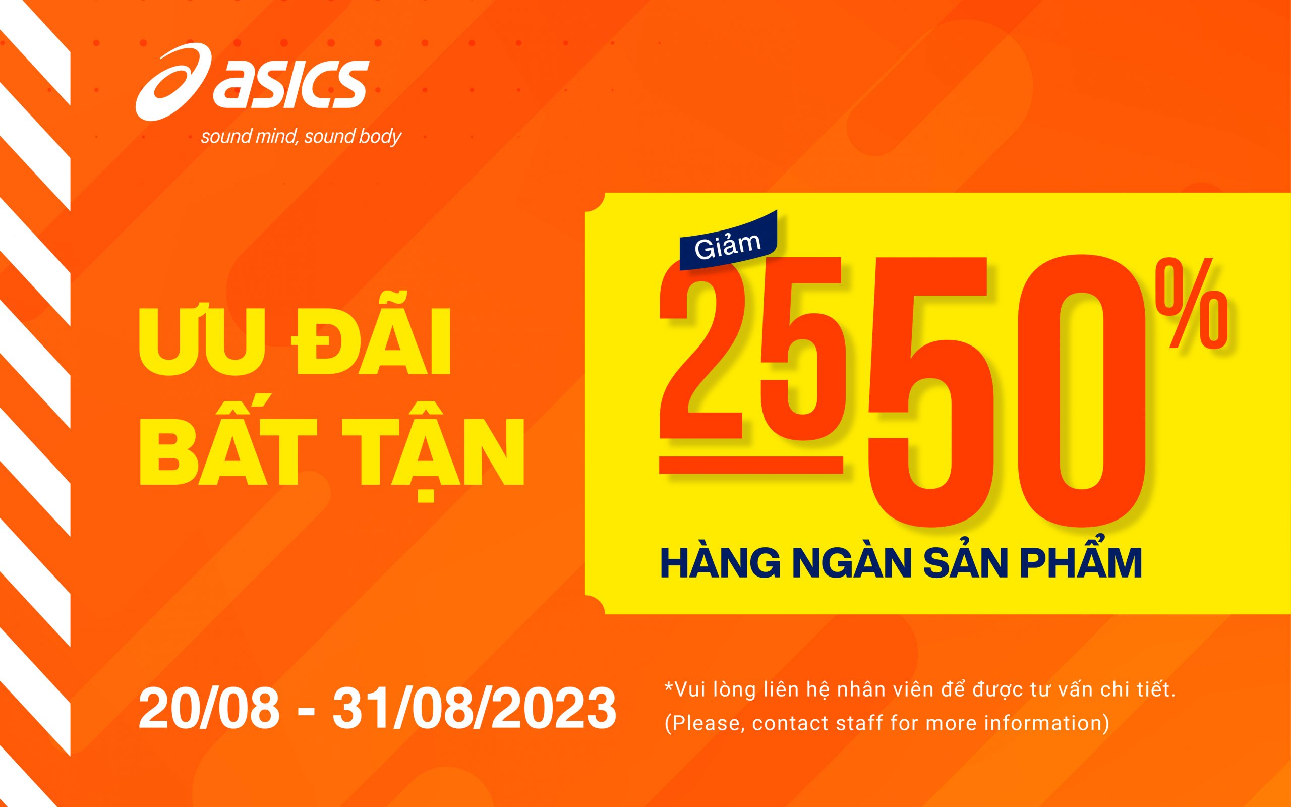 SALE KỊCH SÀN – CHỐT NGÀN DEAL ĐẬM TỪ ASICS