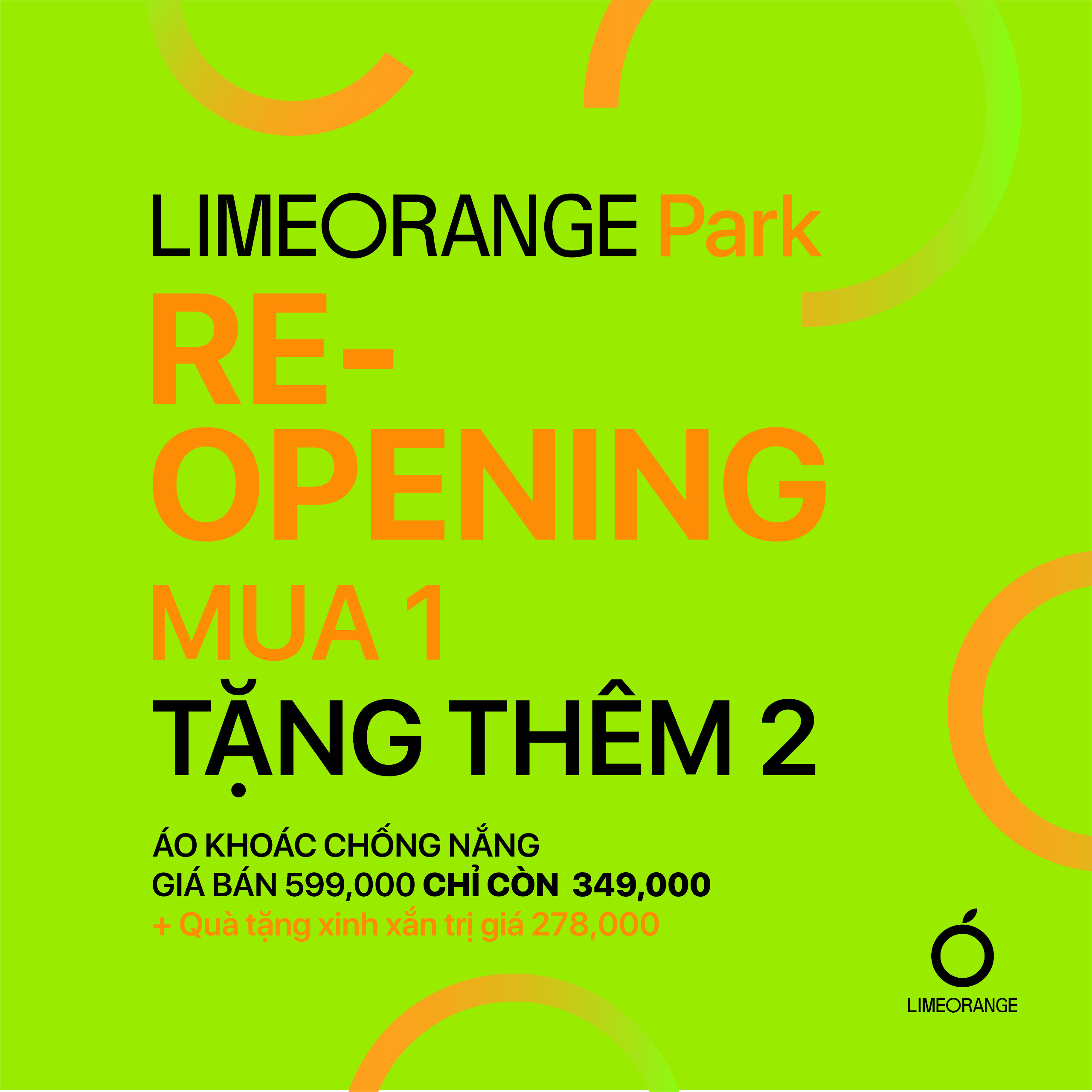 LIME ORANGE – TƯNG BỪNG KHAI TRƯƠNG DIỆN MẠO MỚI