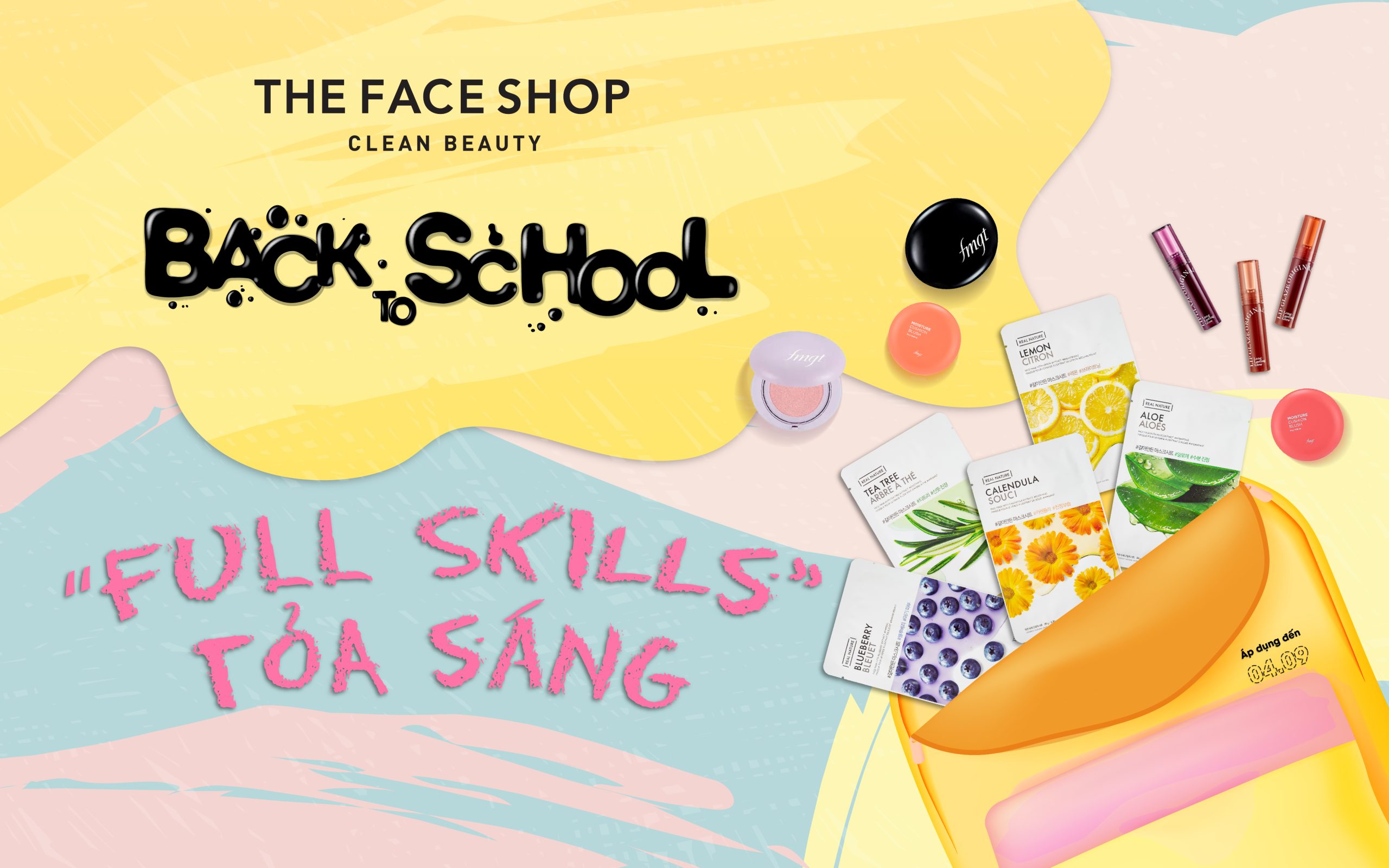 💋 RẠNG RỠ NGÀY TỰU TRƯỜNG VỚI BÍ KÍP BACK TO SCHOOL TỪ THE FACE SHOP💋