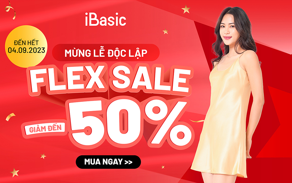 F.L.E.X  S.A.L.E  mừng Đại Lễ 2/9