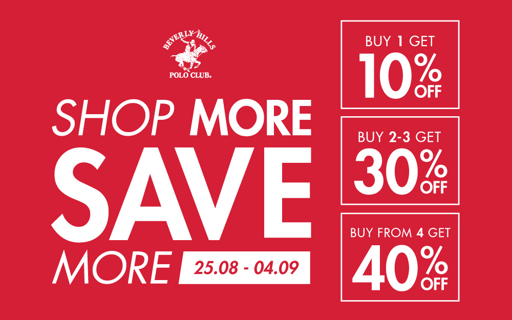 SHOP MORE SAVE MORE | SALE UP TO 40%