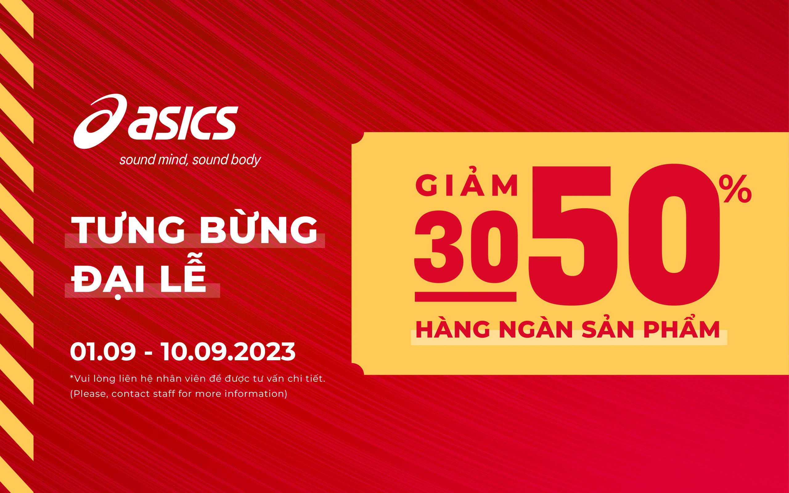 SALE TƯNG BỪNG – MỪNG QUỐC KHÁNH 2/9 UP TO 50%