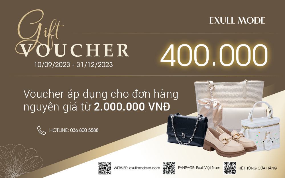 EXULL MODE – tặng voucher mua hàng trị giá 400K