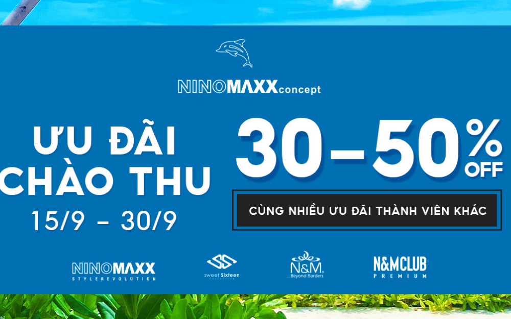 ƯU ĐÃI CHÀO THU MUA SẮM VÔ ƯU