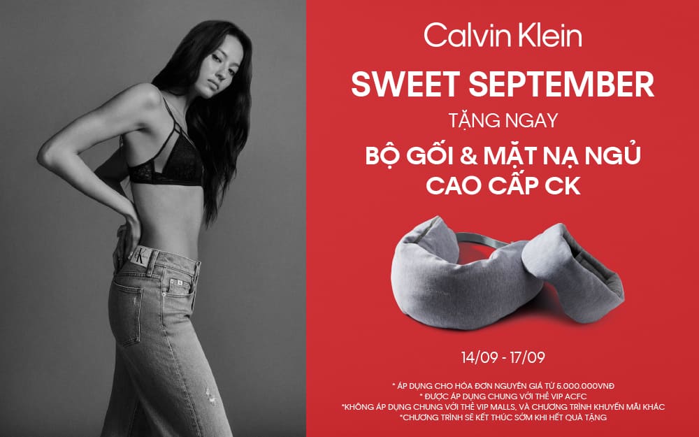 CALVIN KLEIN SWEET SEPTEMBER