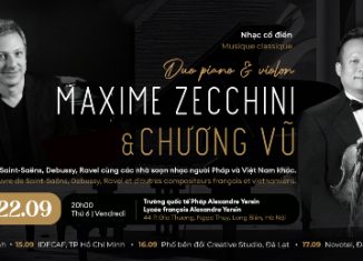 Nhạc cổ điển – Song tấu piano & violin: Maxime Zecchini & Chương Vũ