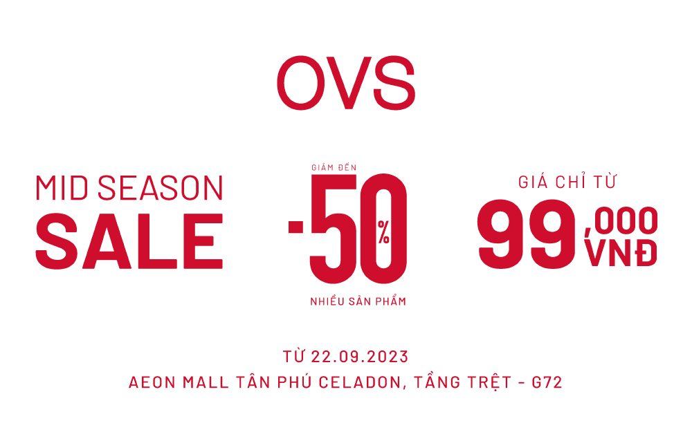 MID SEASON SALE UP TO 50% OFF ONLY FROM 99K