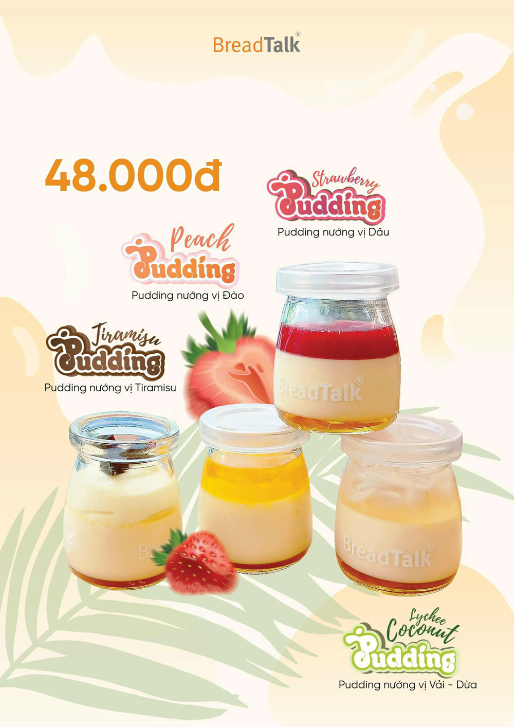 Best seller Pudding Nướng từ nhà Bread Talk đã chính thức trở lại!!