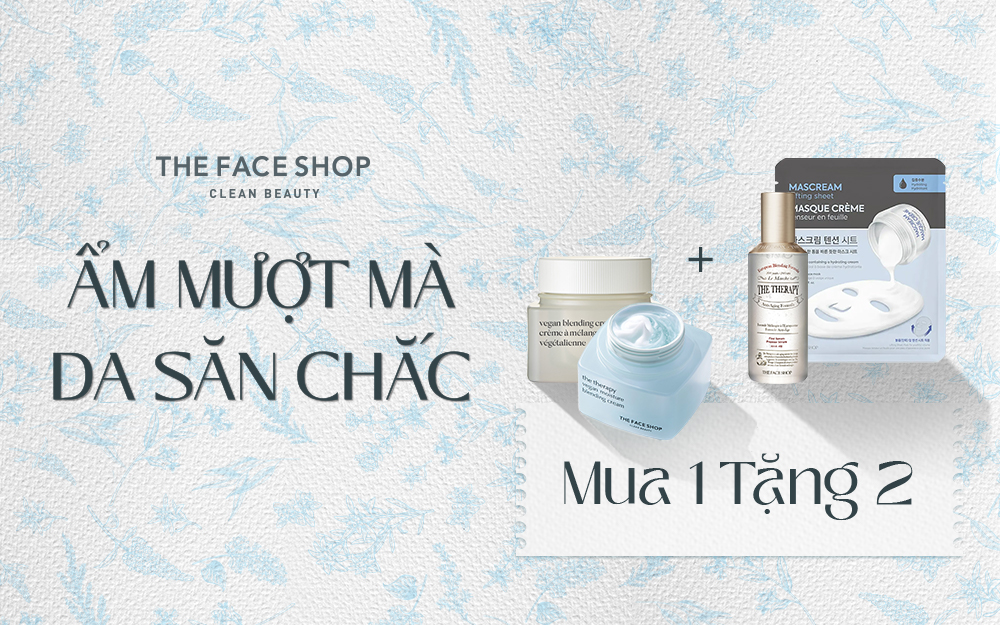 ẨM MƯỢT MÀ – DA SĂN CHẮC VỚI THE THERAPY VEGAN| MUA 1 TẶNG 2