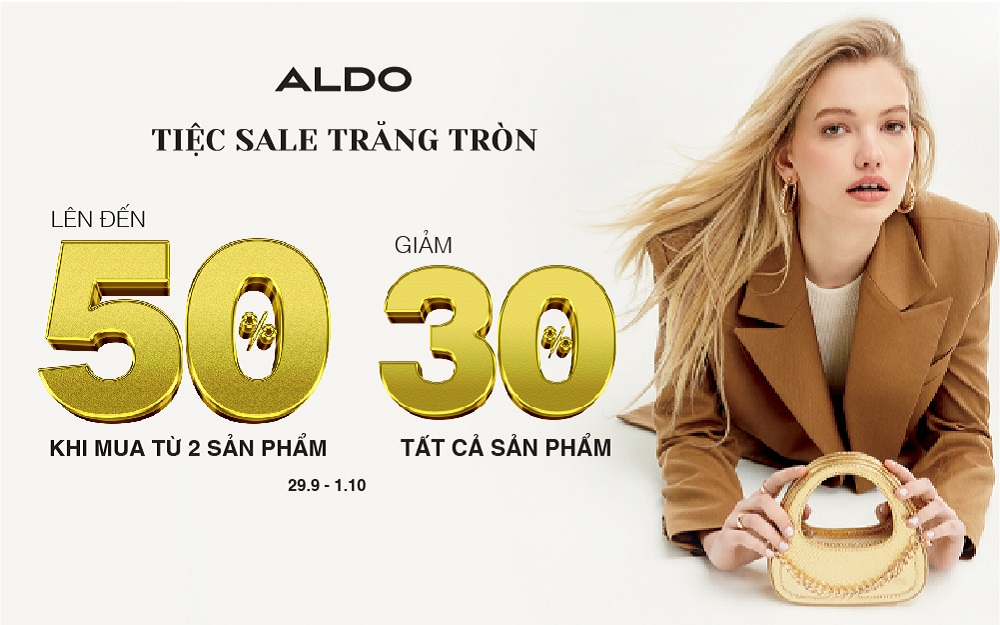 ALDO | TIỆC SALE TRĂNG TRÒN