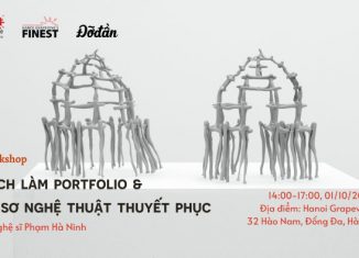 Workshop: Cách làm portfolio và Hồ sơ nghệ thuật thuyết phục