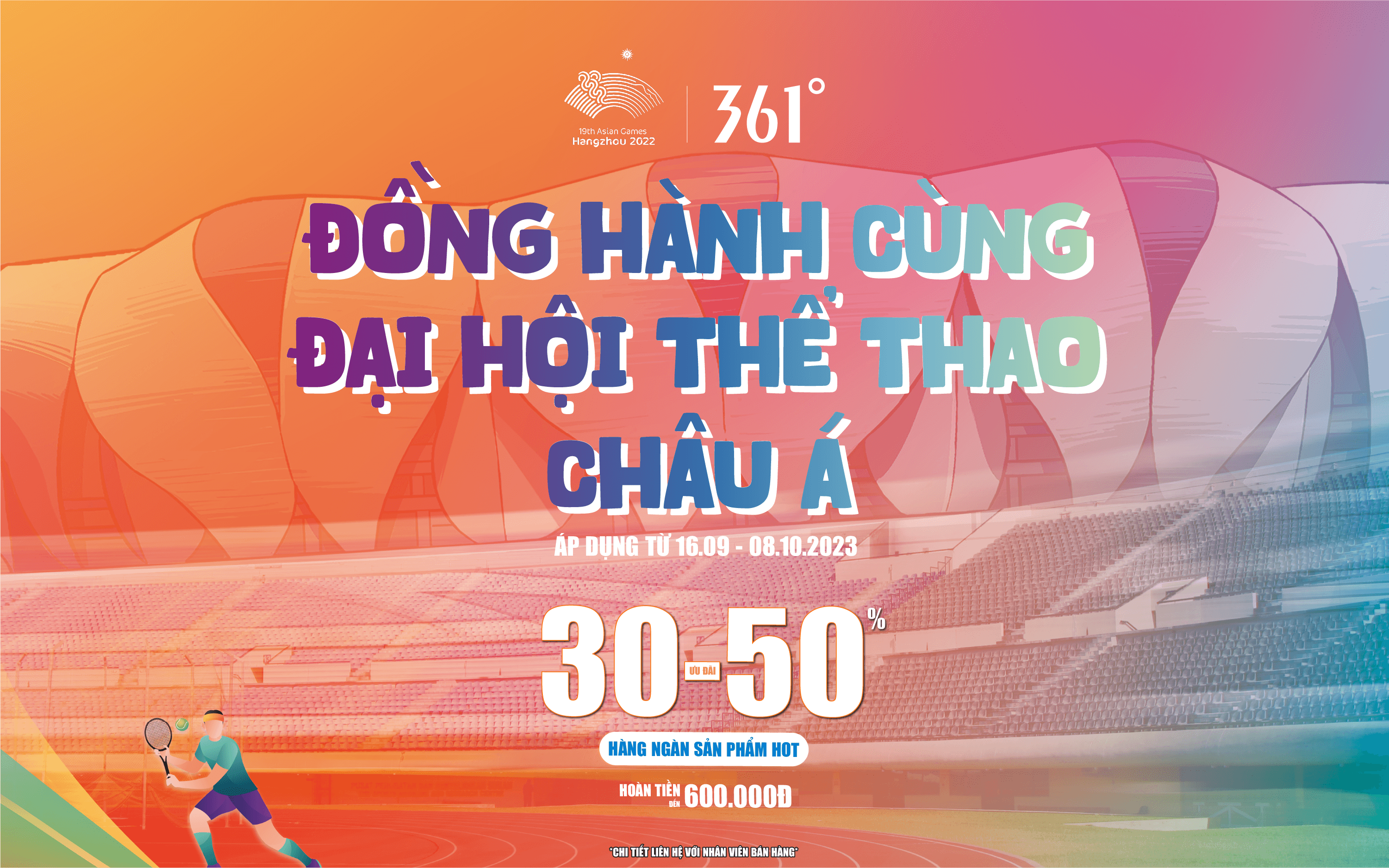 ️361º ĐỒNG HÀNH CÙNG ĐẠI HỘI THỂ THAO CHÂU Á