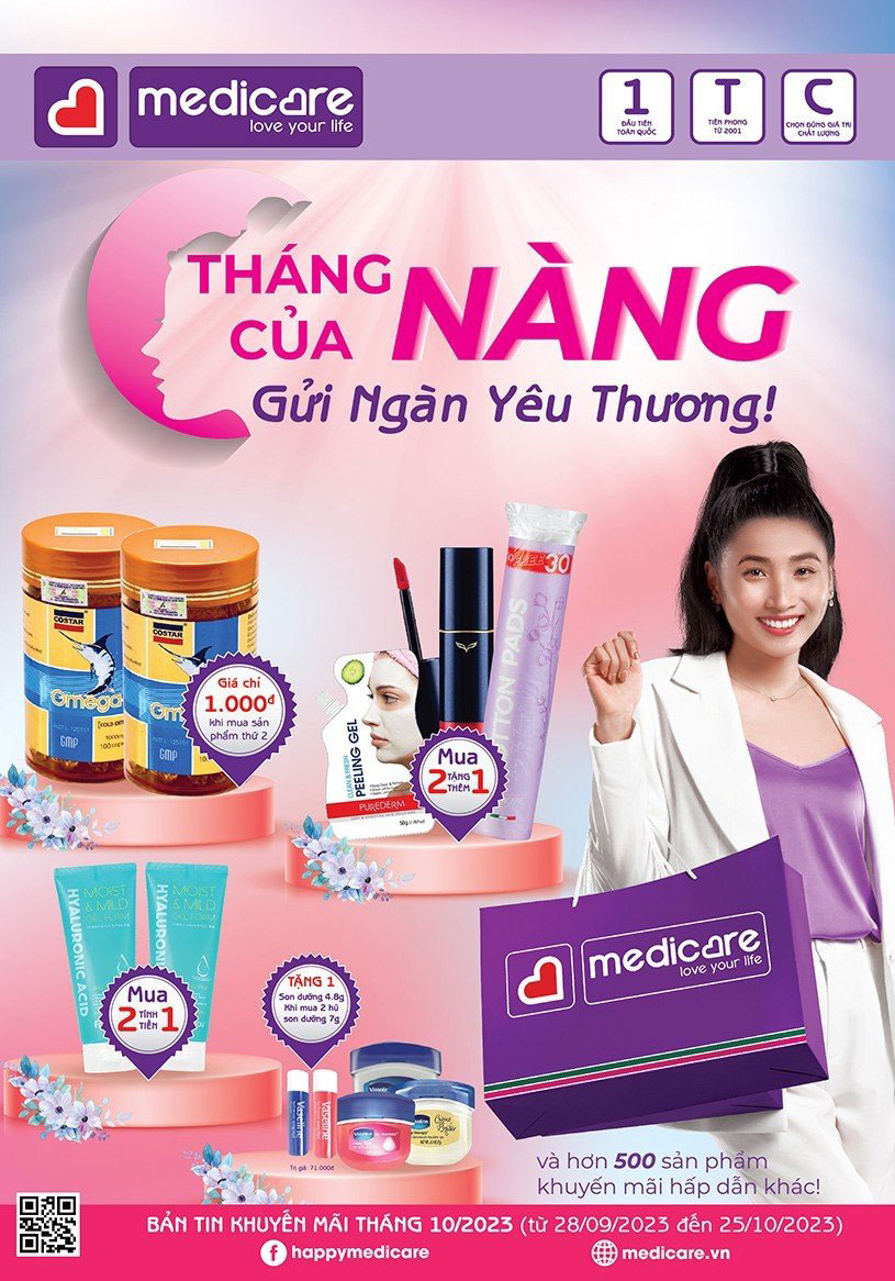 Tháng của Nàng – Gửi ngàn yêu thương cùng MEDiCARE