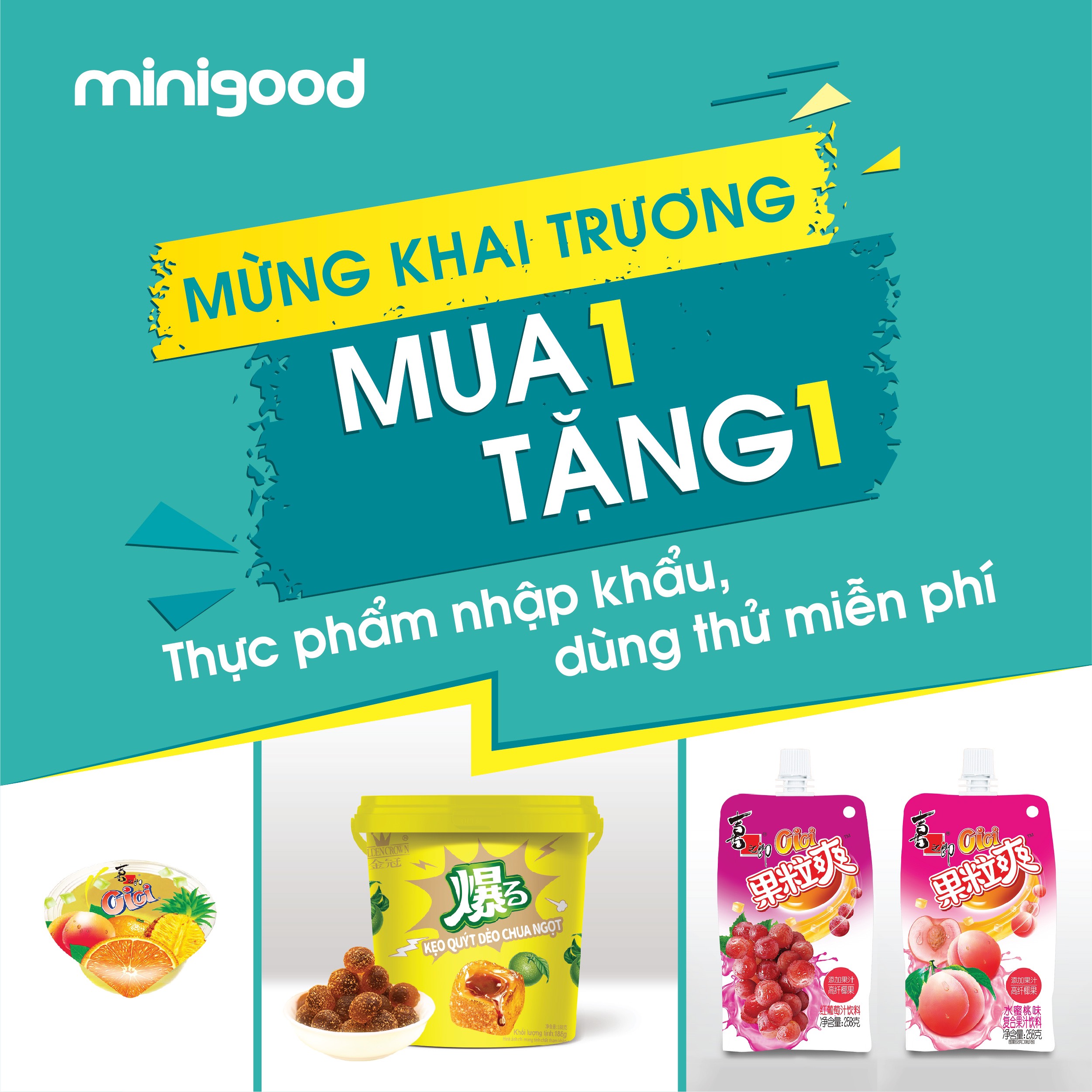 MINIGOOD – TƯNG BỪNG KHAI TRƯƠNG TẠI LOT F21, TẦNG 1