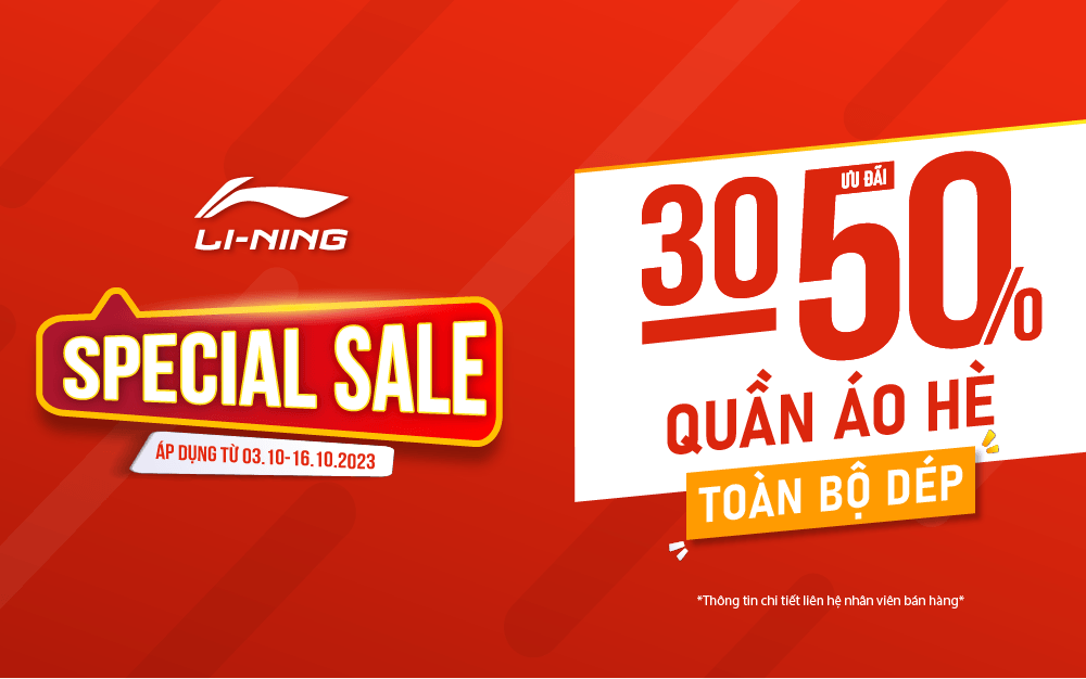 SPECIAL SALE – SIÊU SALE CHẤN ĐỘNG – LI-NING GIẢM SOCK