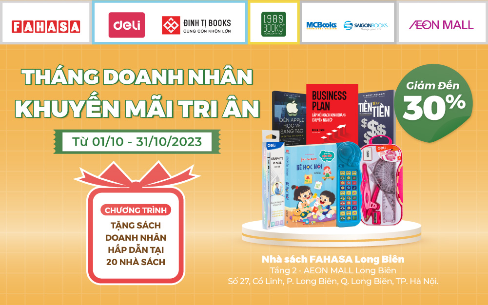 THÁNG DOANH NHÂN – KHUYẾN MÃI TRI ÂN