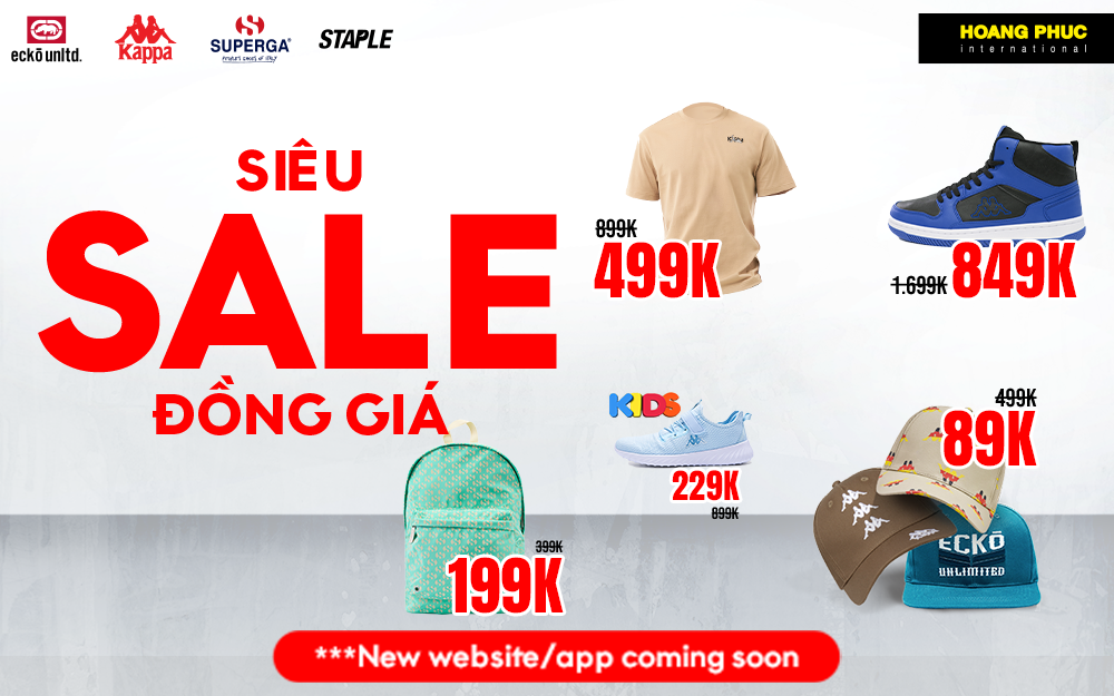 SIÊU SALE ĐỒNG GIÁ