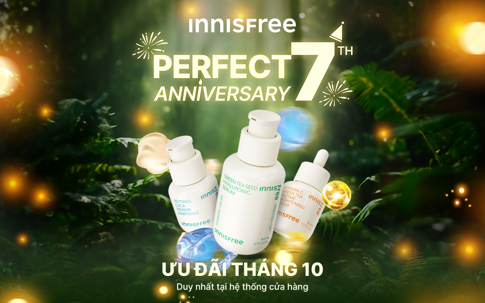 INNISFREE VIETNAM PERFECT 7TH ANNIVERSARY