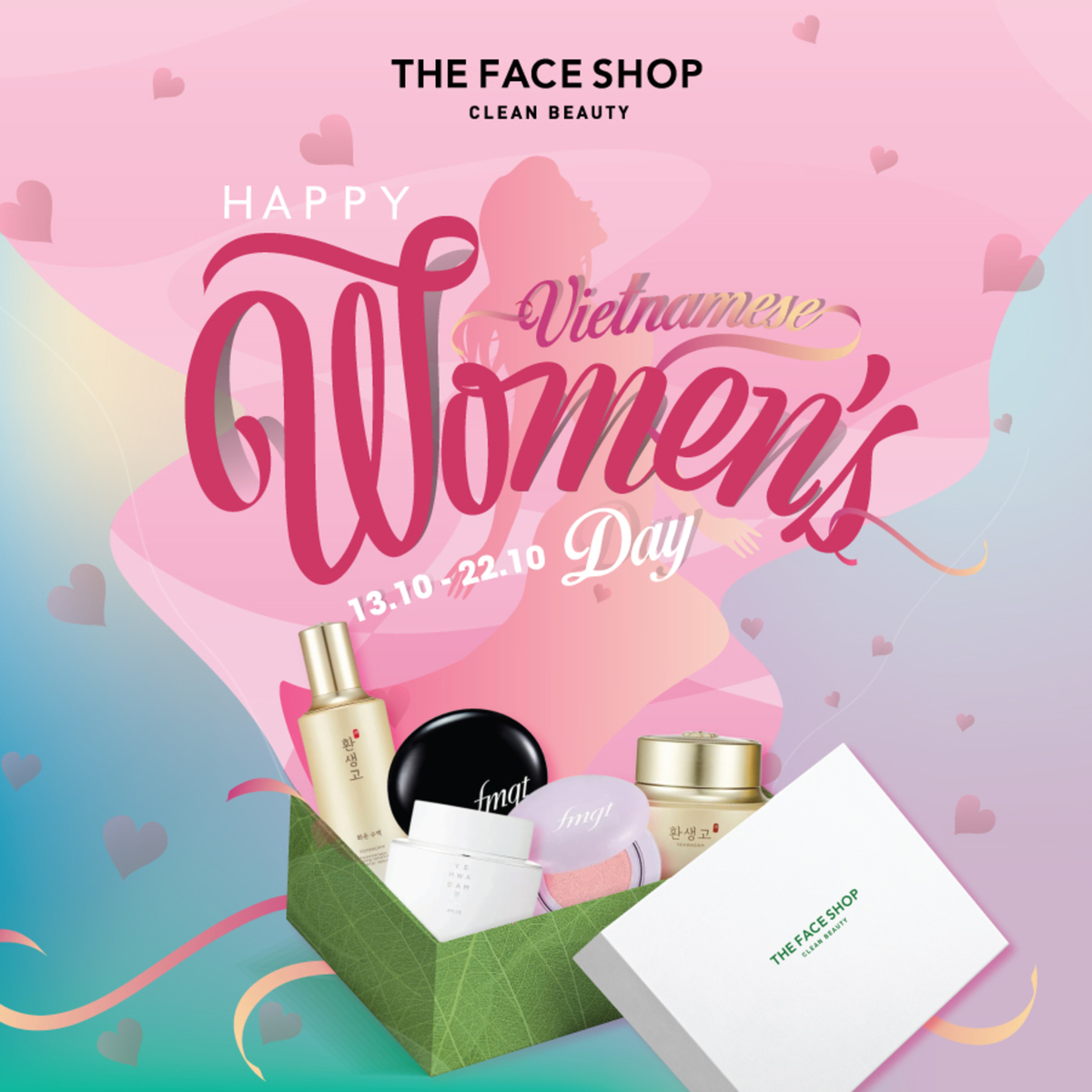 THEFACESHOP – HAPPY VIETNAMESE WOMEN’S DAY – THÁNG 10 YÊU THƯƠNG YÊU CHIỀU NÉT ĐẸP VIỆT