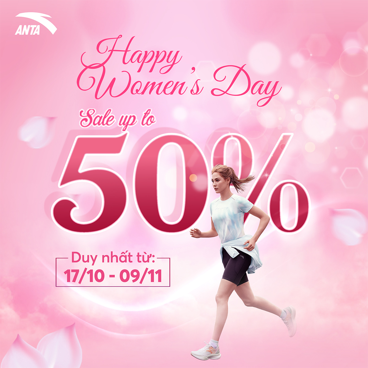 ANTA – 💝TÔN VINH PHỤ NỮ, ANTA SALE BỰ TỚI 50% TOÀN BỘ QUẦN ÁO, GIÀY DÉP