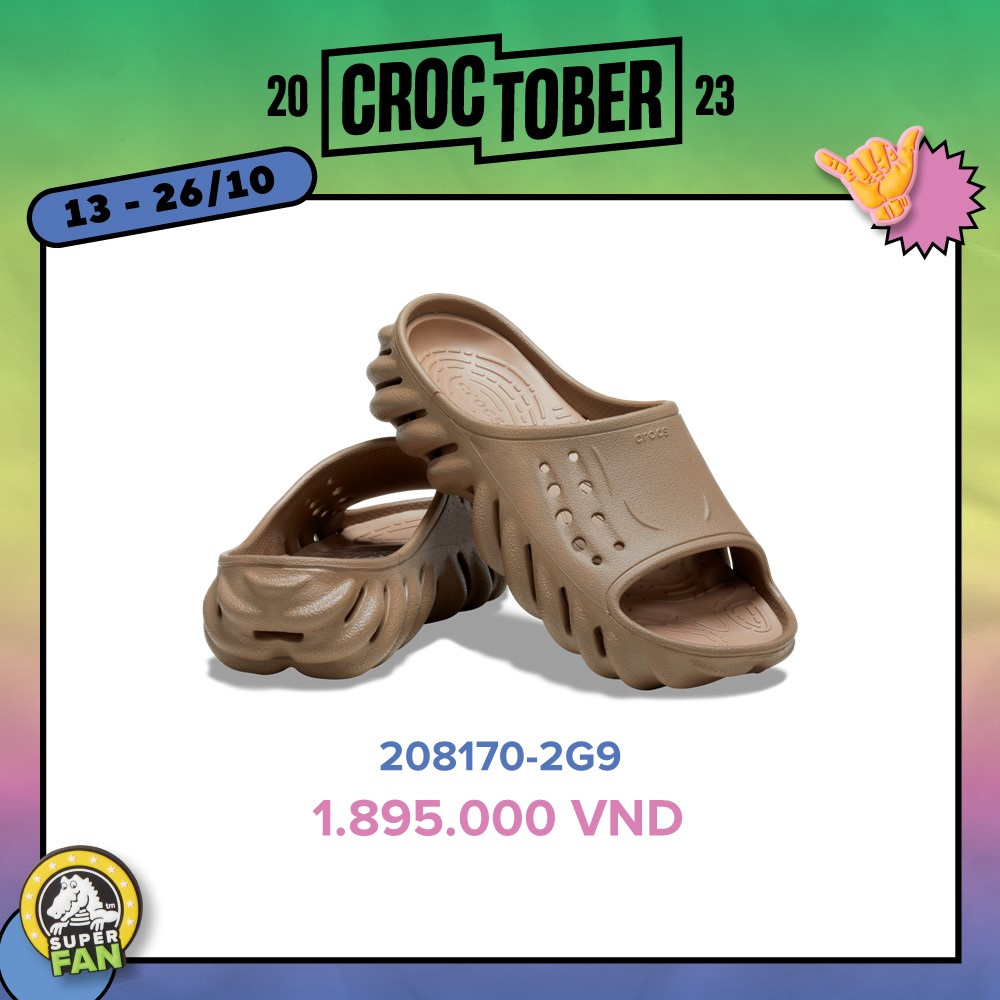 CROCS – THÁNG CROCS FANS, TẶNG NGÀN ƯU ĐÃI