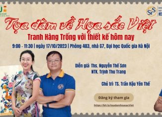 Tọa đàm về Họa sắc Việt – Tranh Hàng Trống với thiết kế hôm nay