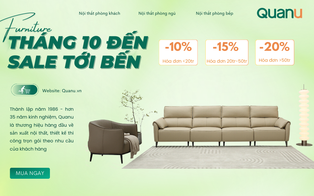 Tháng 10 đến, sale tới bến