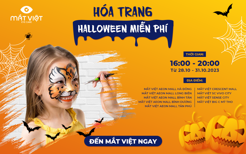 VUI HỘI HÓA TRANG – BIẾN HÌNH MIỄN PHÍ CÙNG MẮT VIỆT