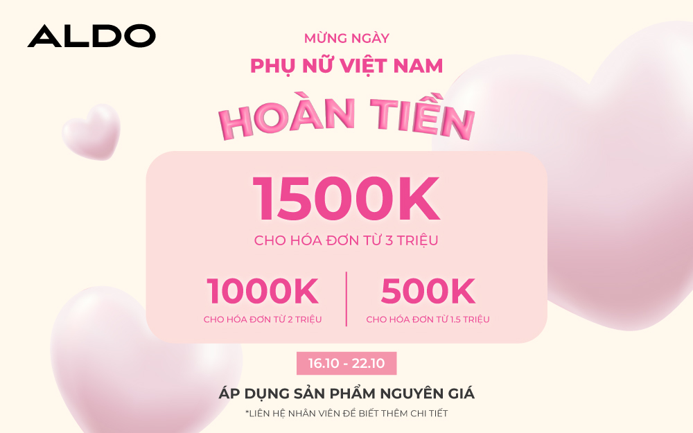 ALDO | MỪNG NGÀY PHỤ NỮ VIỆT NAM