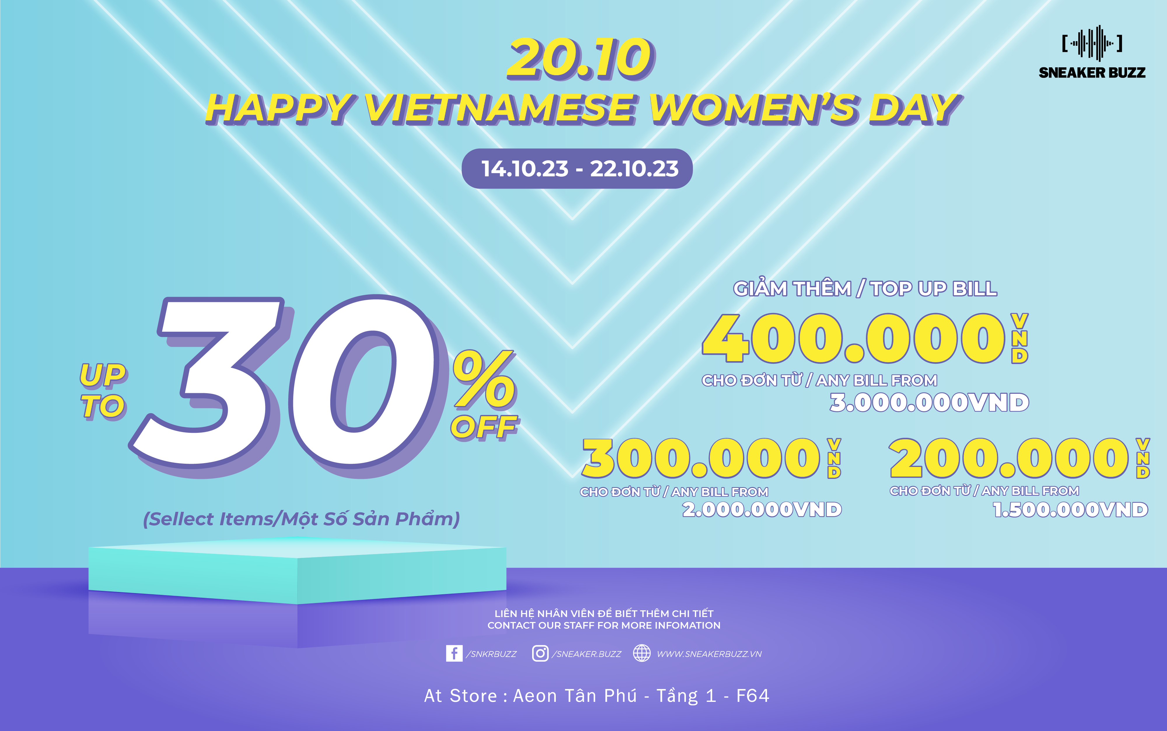 HAPPY VIETNAM WOMEN’S DAY