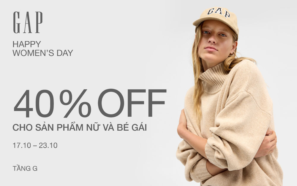 MỪNG NGÀY PHỤ NỮ VIỆT NAM – GIẢM ĐẾN 40%