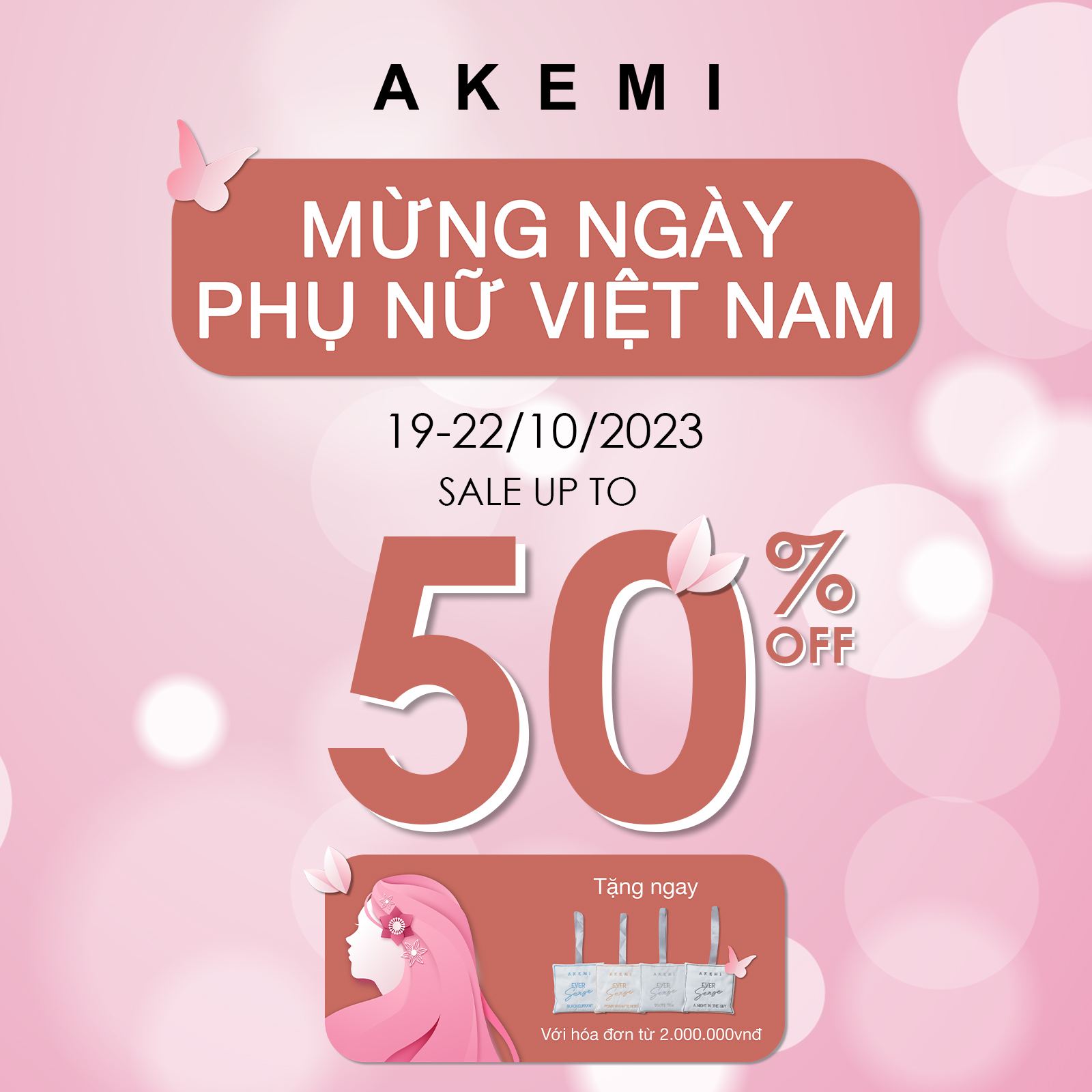 AKEMI – Mừng ngày phụ nữ Việt Nam 20.10