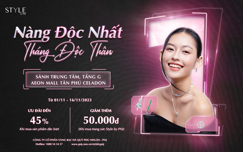 CHÀO THÁNG ĐỘC THÂN – SALE EVENT CỰC CHẤT ️