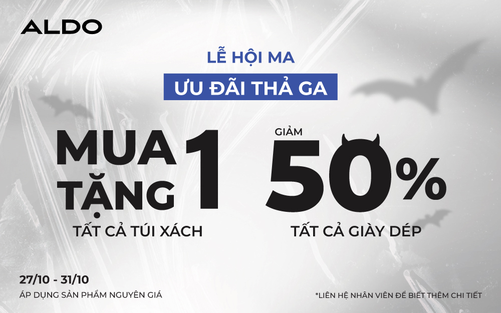 ALDO | SĂN ƯU ĐÃI THẢ GA TẠI LỄ HỘI MA