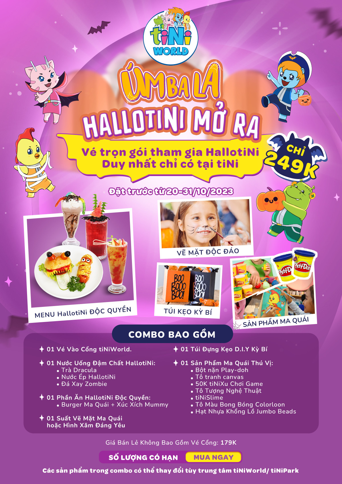 LỄ HỘI HALLOTINI CÙNG TINIWORLD