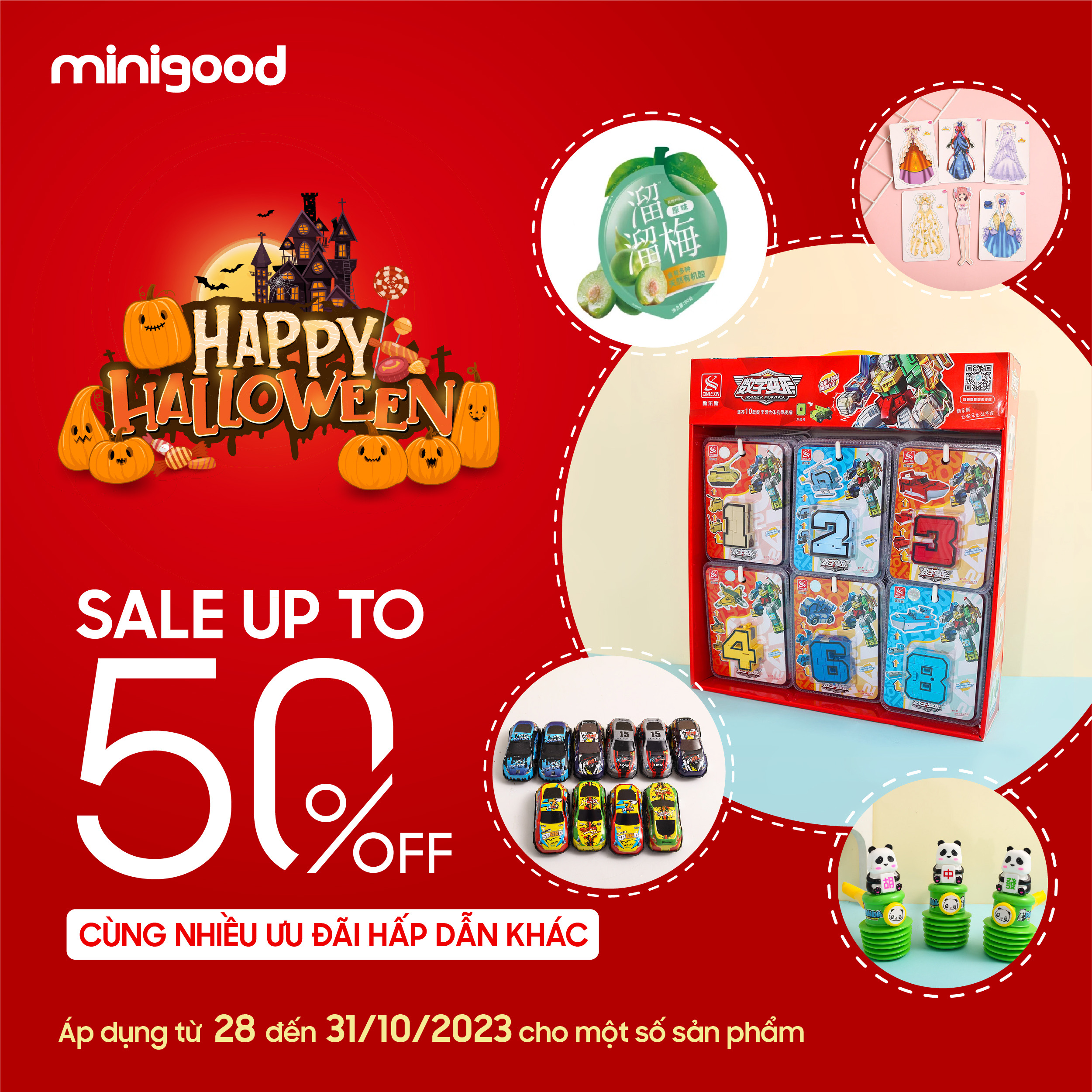 MỪNG LỄ HALLOWEEN CÙNG MINIGOOD