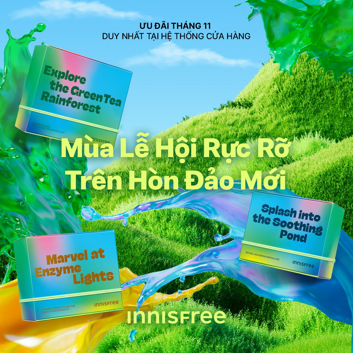 [𝐈𝐍𝐍𝐈-𝐇𝐎𝐋𝐈𝐃𝐀𝐘] MÙA LỄ HỘI RỰC RỠ TRÊN HÒN ĐẢO MỚI